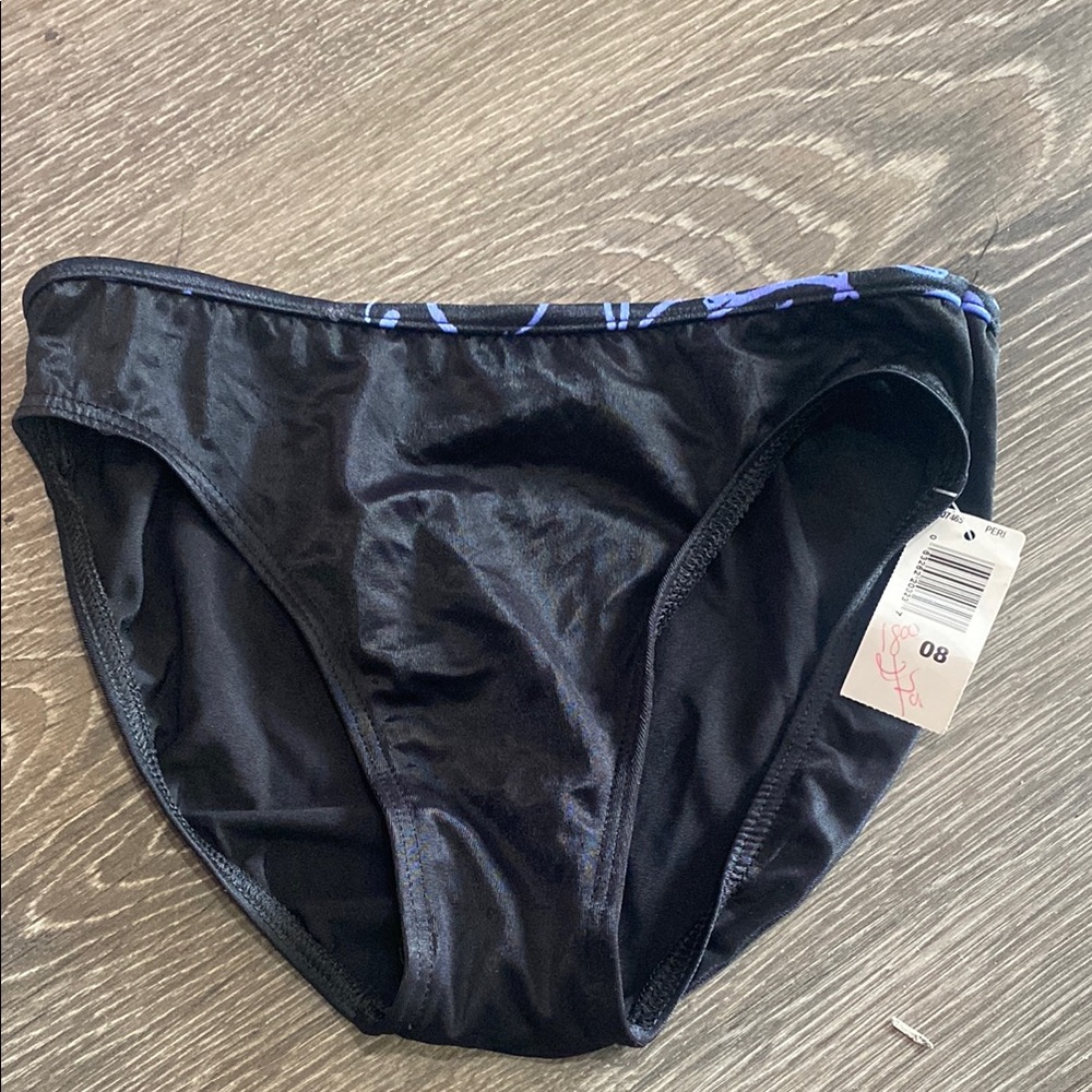 Body ID I.D. Black Swimsuit Bottoms Separates 8 Medium New 4/25